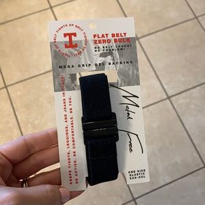 Flat belt - for leggings, tights, no-pocket jeans